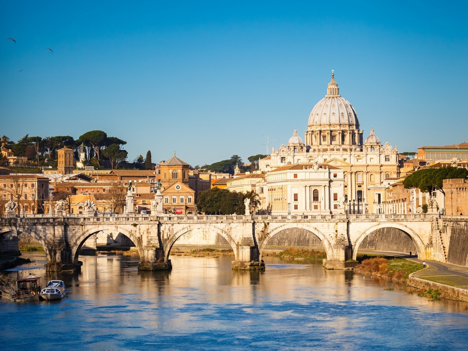 Bridge View Rome for 1600 x 1200 resolution