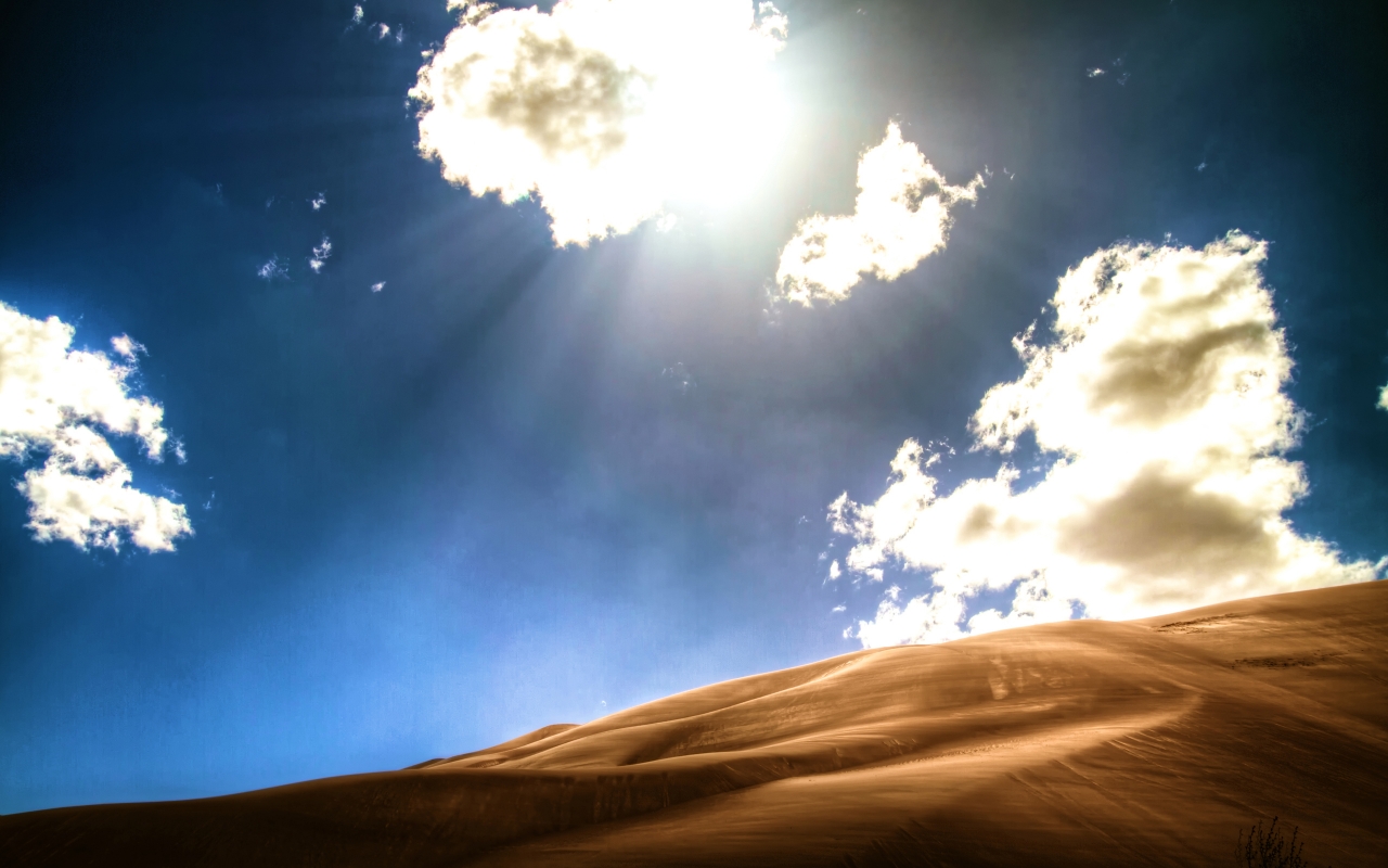 Bright Desert for 1280 x 800 widescreen resolution