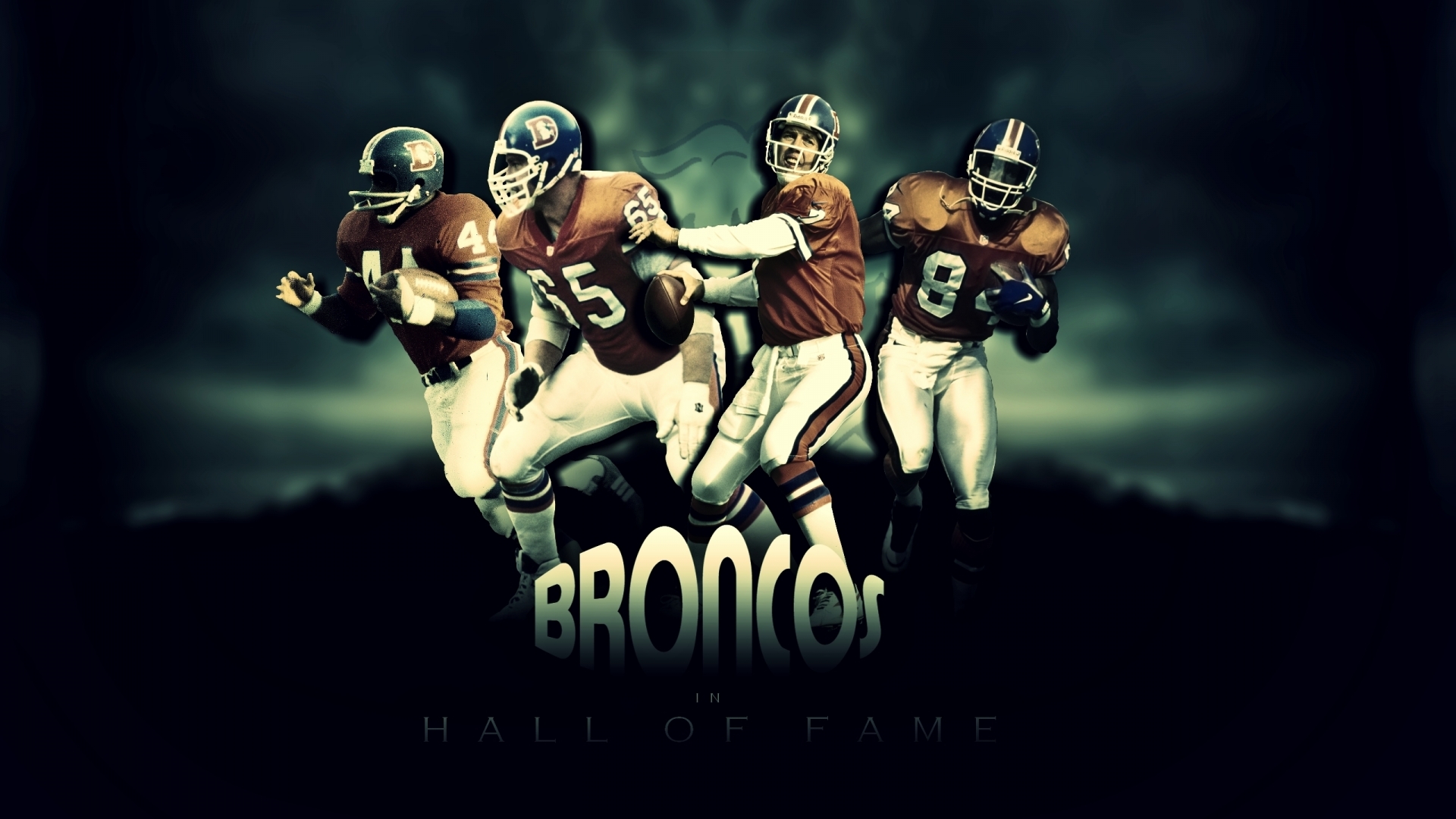 Broncos Hall of Fame for 1920 x 1080 HDTV 1080p resolution