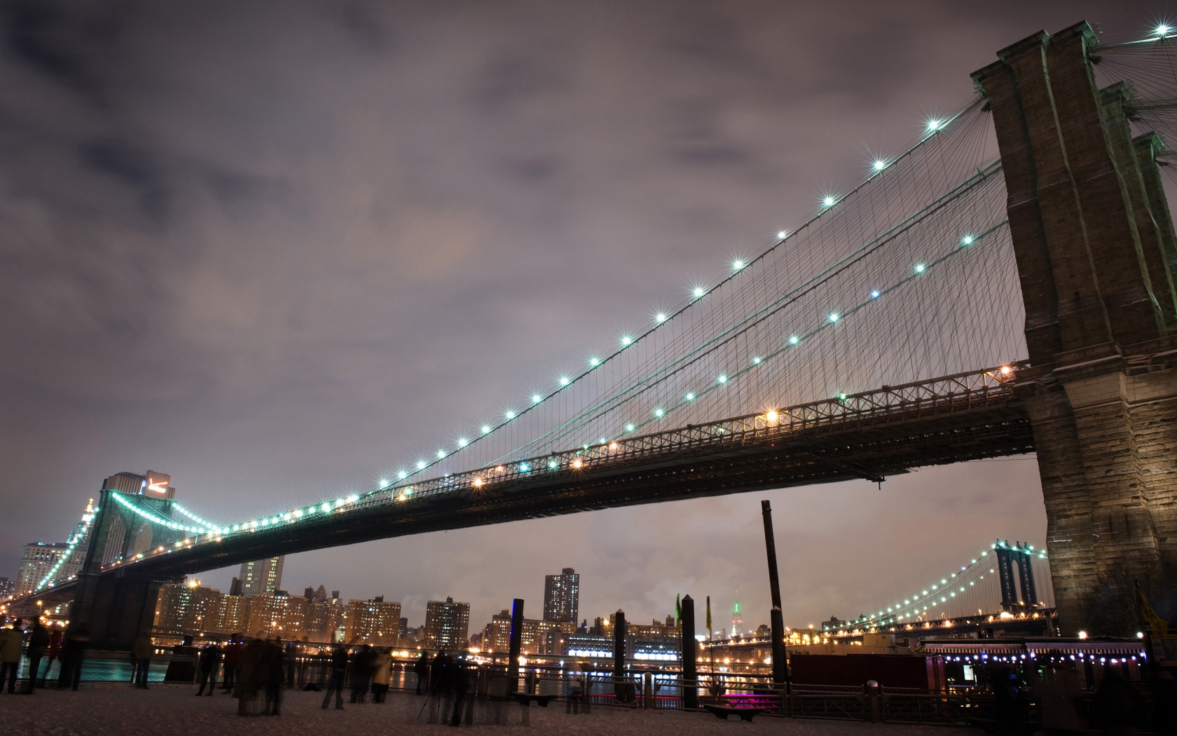 Brooklyn Bridge for 1680 x 1050 widescreen resolution