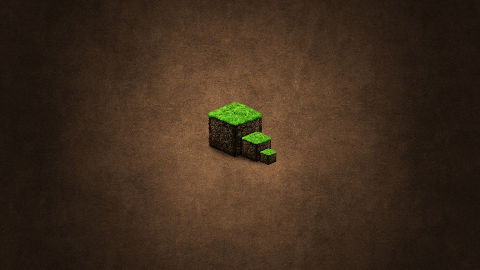 Brown Minecraft for 1536 x 864 HDTV resolution