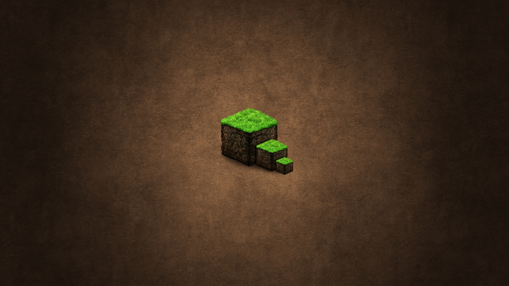 Brown Minecraft for 1680 x 945 HDTV resolution