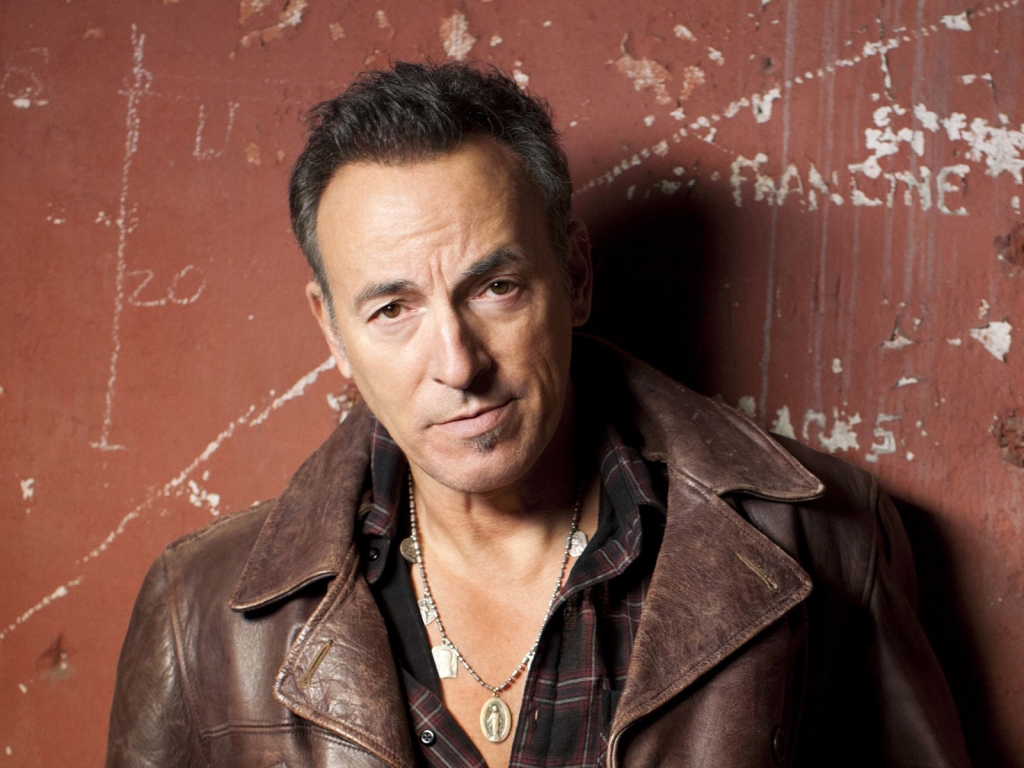 Bruce Springsteen Look for 1024 x 768 resolution
