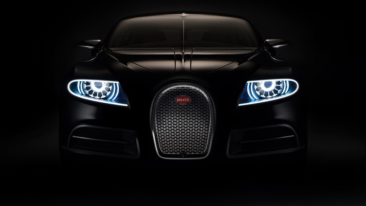 Bugatti 16C Galibier Front for 1280 x 720 HDTV 720p resolution