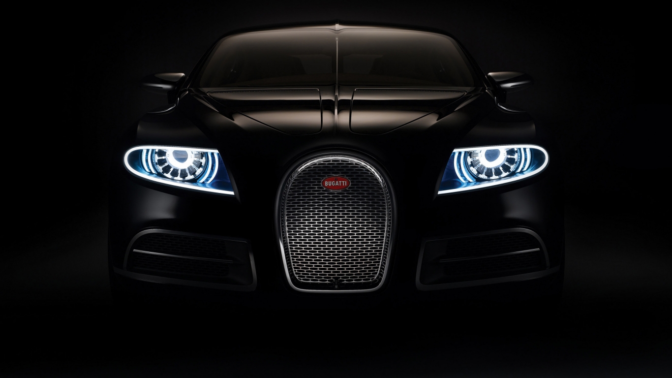 Bugatti 16C Galibier Front for 1366 x 768 HDTV resolution