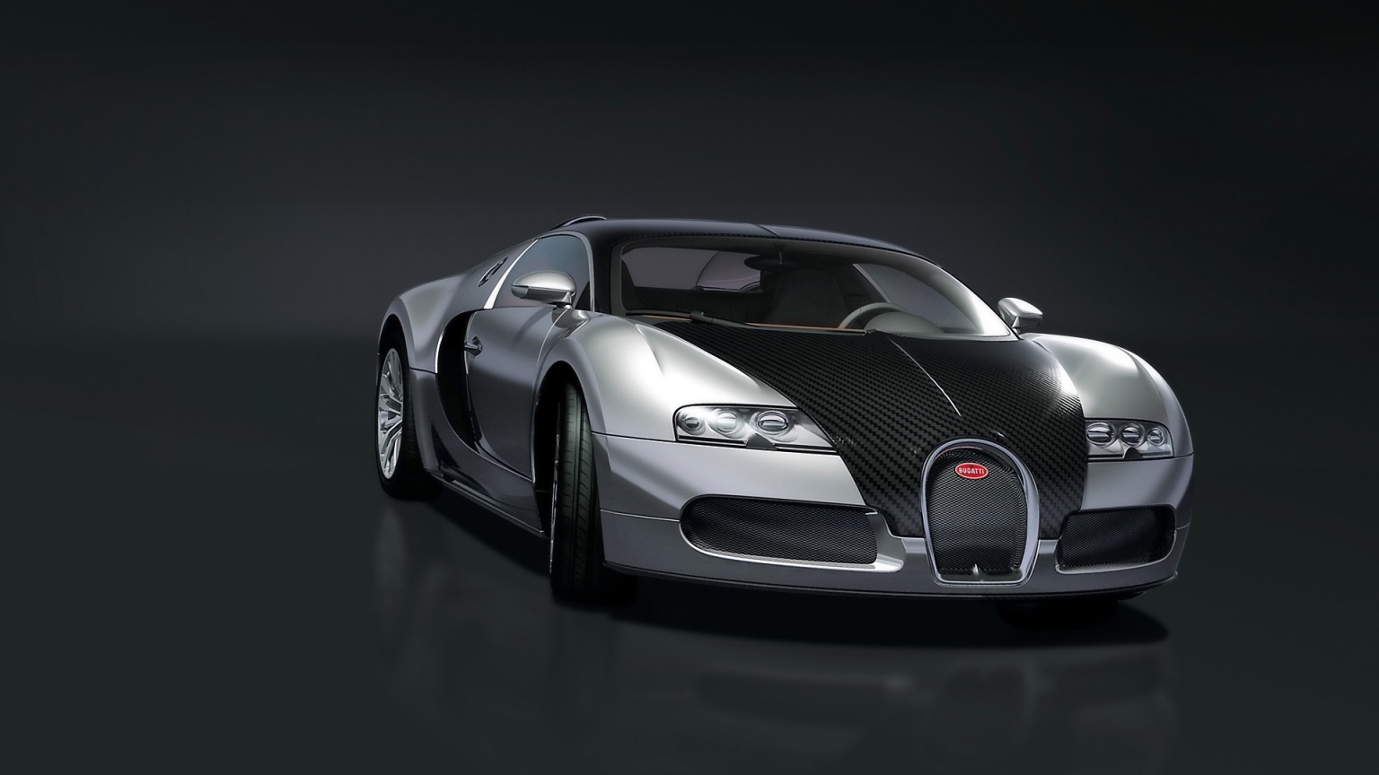 Bugatti EB 16.4 Veyron Pur Sang 2008 - Front Angle for 1536 x 864 HDTV resolution