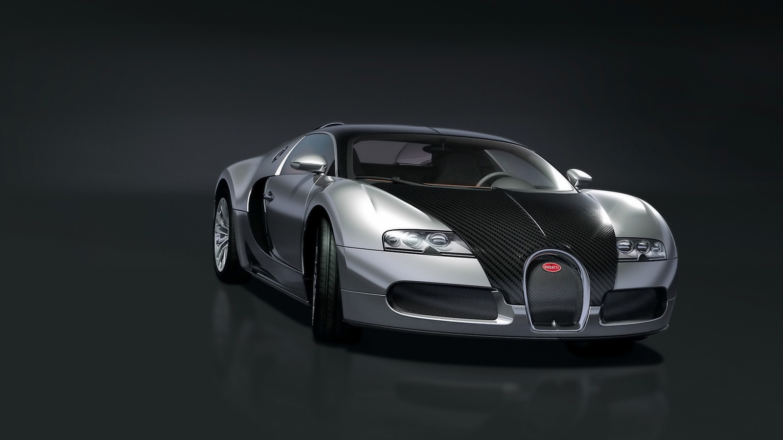 Bugatti EB 16.4 Veyron Pur Sang 2008 - Front Angle for 1600 x 900 HDTV resolution