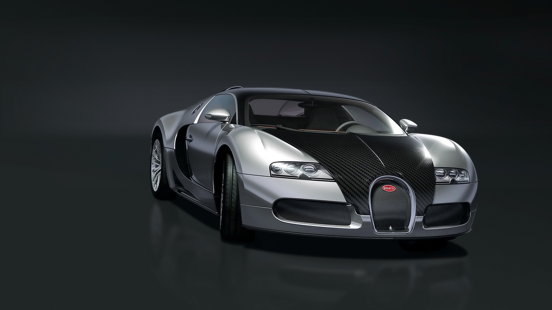 Bugatti EB 16.4 Veyron Pur Sang 2008 - Front Angle for 1920 x 1080 HDTV 1080p resolution