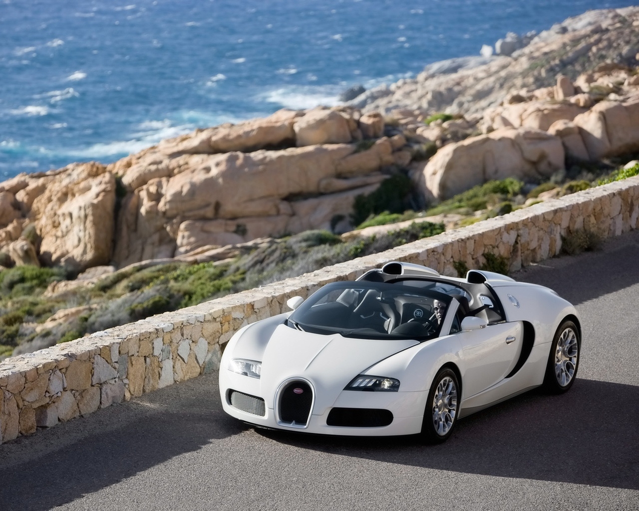 Bugatti Veyron 16.4 Grand Sport Production Version 2009 for 1280 x 1024 resolution