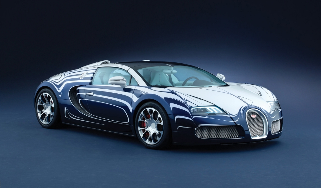 Bugatti Veyron Grand Sport for 1024 x 600 widescreen resolution