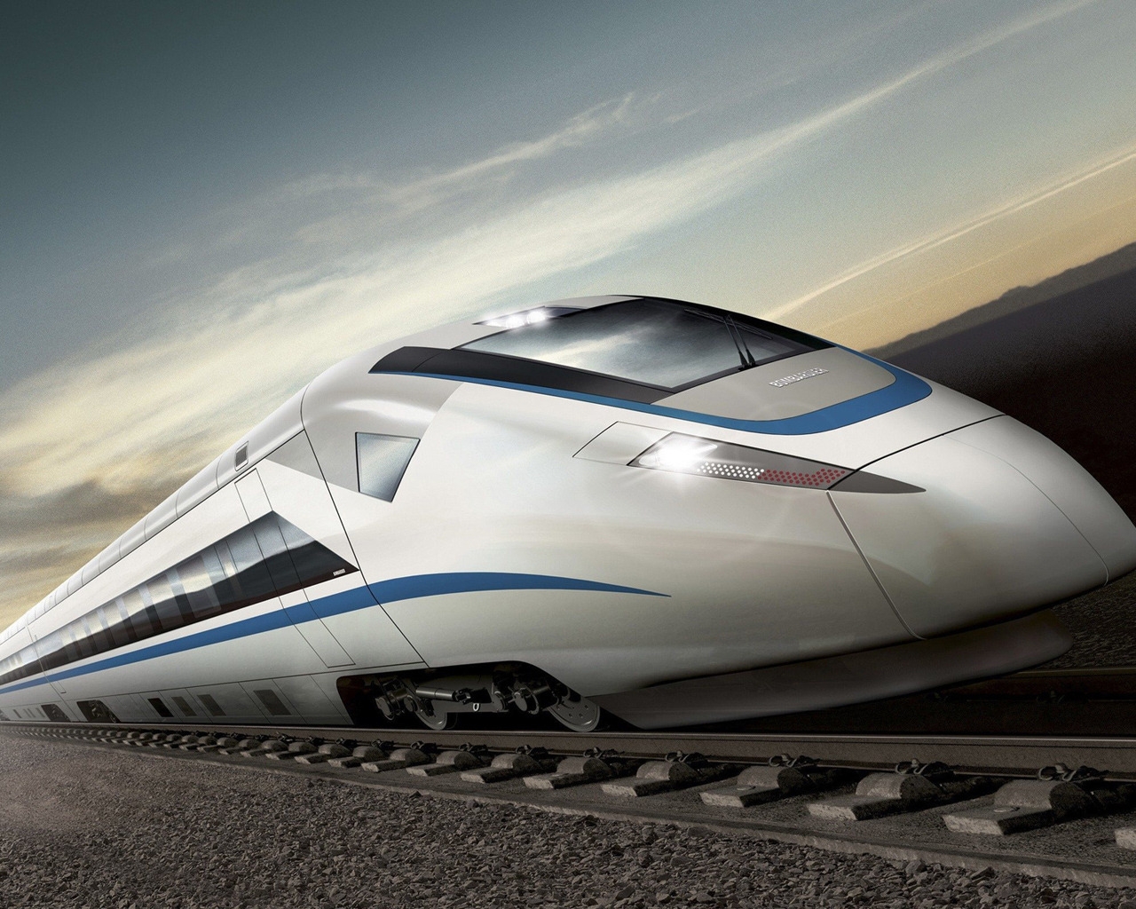 Bullet Train for 1280 x 1024 resolution