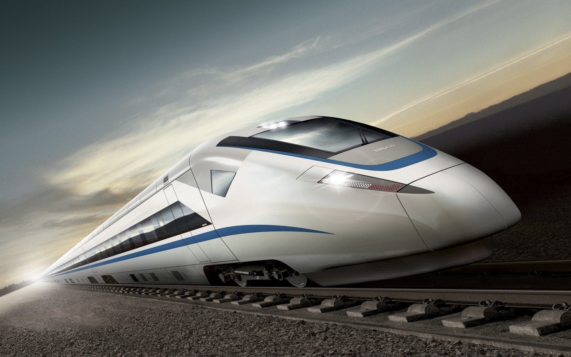 Bullet Train for 1920 x 1200 widescreen resolution