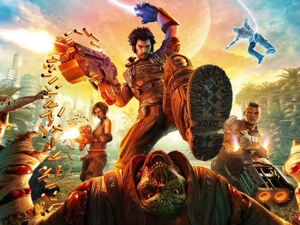 Bulletstorm Game for 1024 x 768 resolution