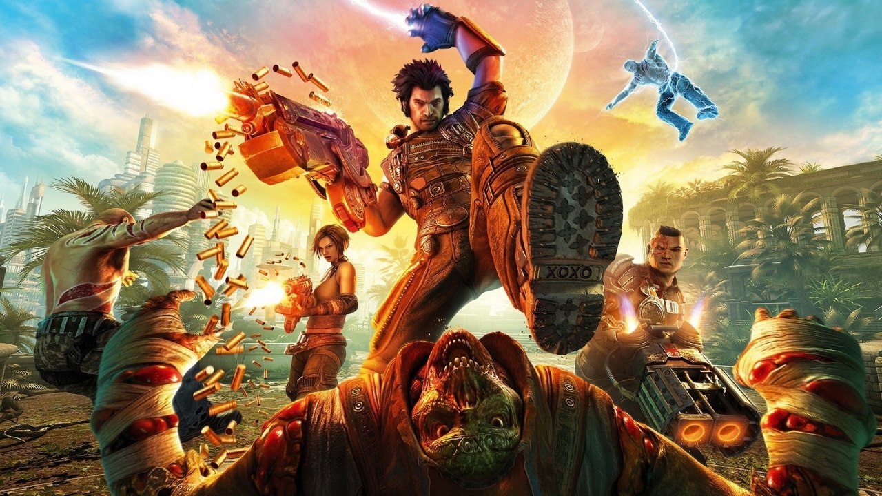 Bulletstorm Game for 1280 x 720 HDTV 720p resolution