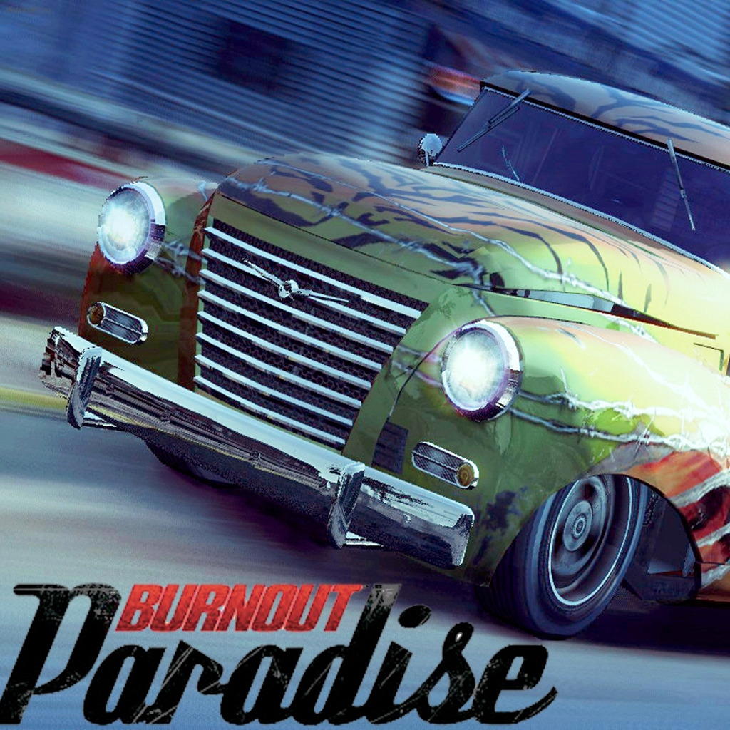Burnout Paradise Car for 1024 x 1024 iPad resolution