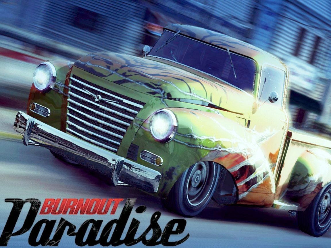 Burnout Paradise Car for 1152 x 864 resolution