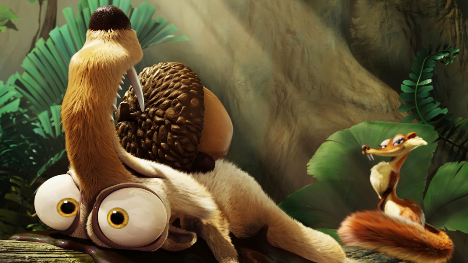 Busted Scrat for 1536 x 864 HDTV resolution