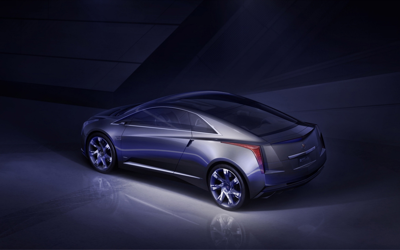 Cadillac Converj Concept Car for 1280 x 800 widescreen resolution