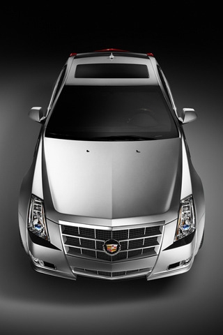 Cadillac CTS Coupe for 320 x 480 iPhone resolution