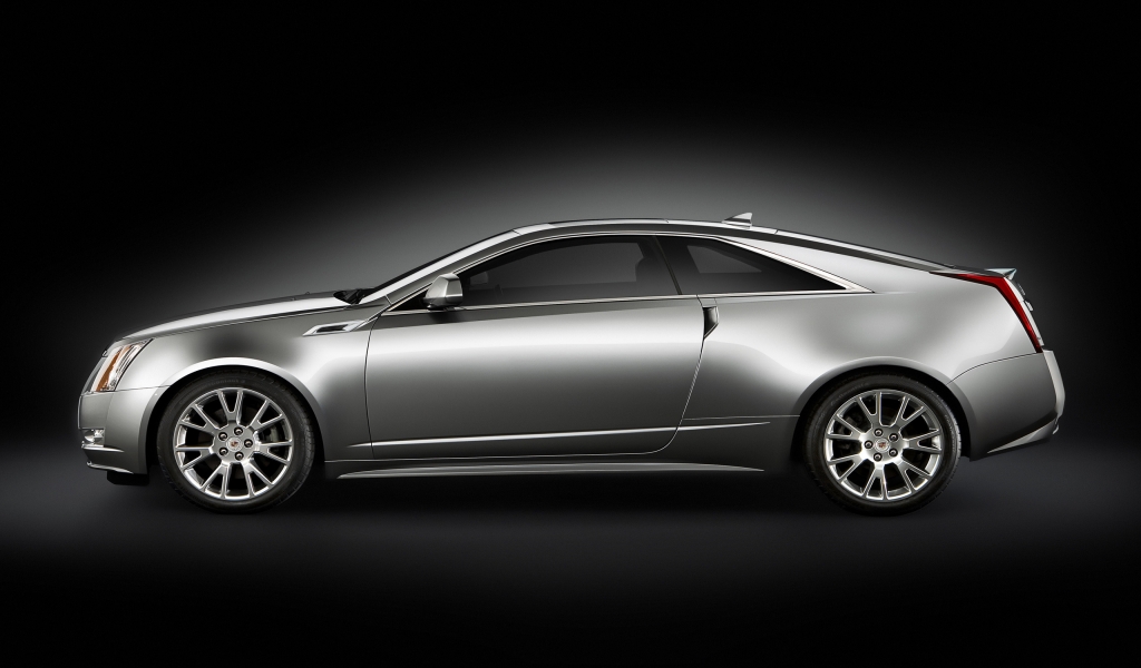 Cadillac CTS Coupe Side for 1024 x 600 widescreen resolution