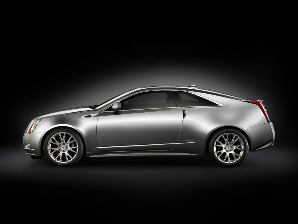 Cadillac CTS Coupe Side for 1024 x 768 resolution