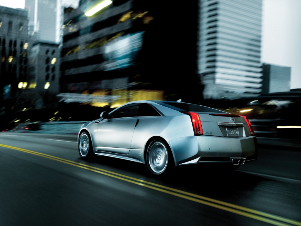 Cadillac CTS Coupe Speed for 1024 x 768 resolution