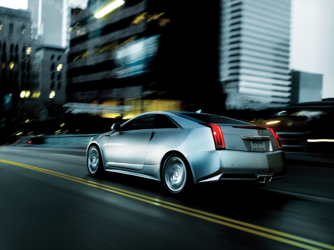 Cadillac CTS Coupe Speed for 1152 x 864 resolution