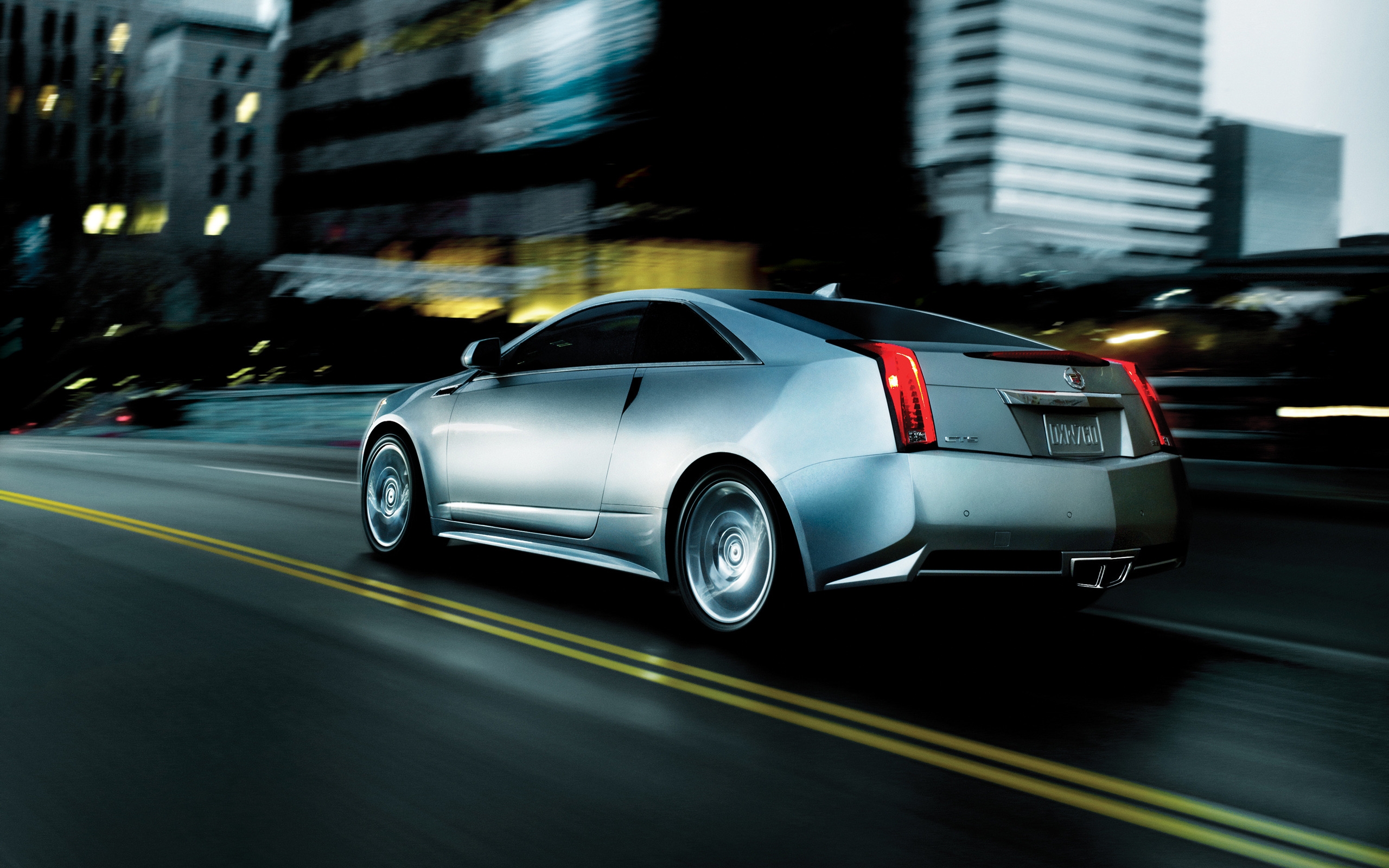 Cadillac CTS Coupe Speed for 2560 x 1600 widescreen resolution