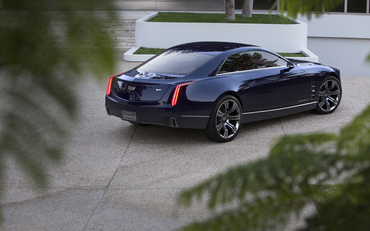Cadillac Elmiraj Rear for 1280 x 800 widescreen resolution