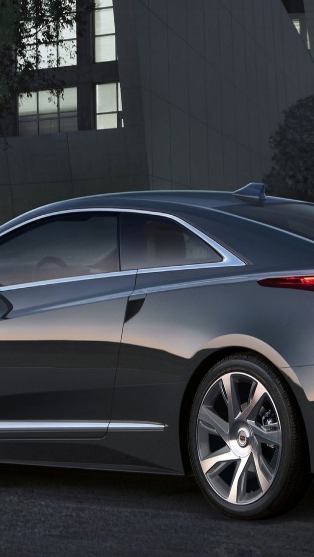 Cadillac ELR Front View for 640 x 1136 iPhone 5 resolution