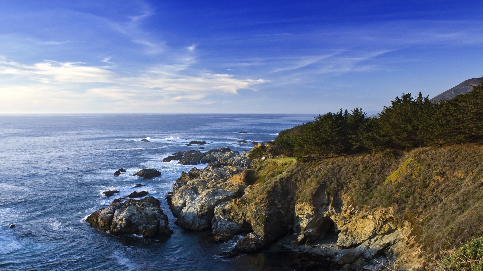 California Coast for 1600 x 900 HDTV resolution