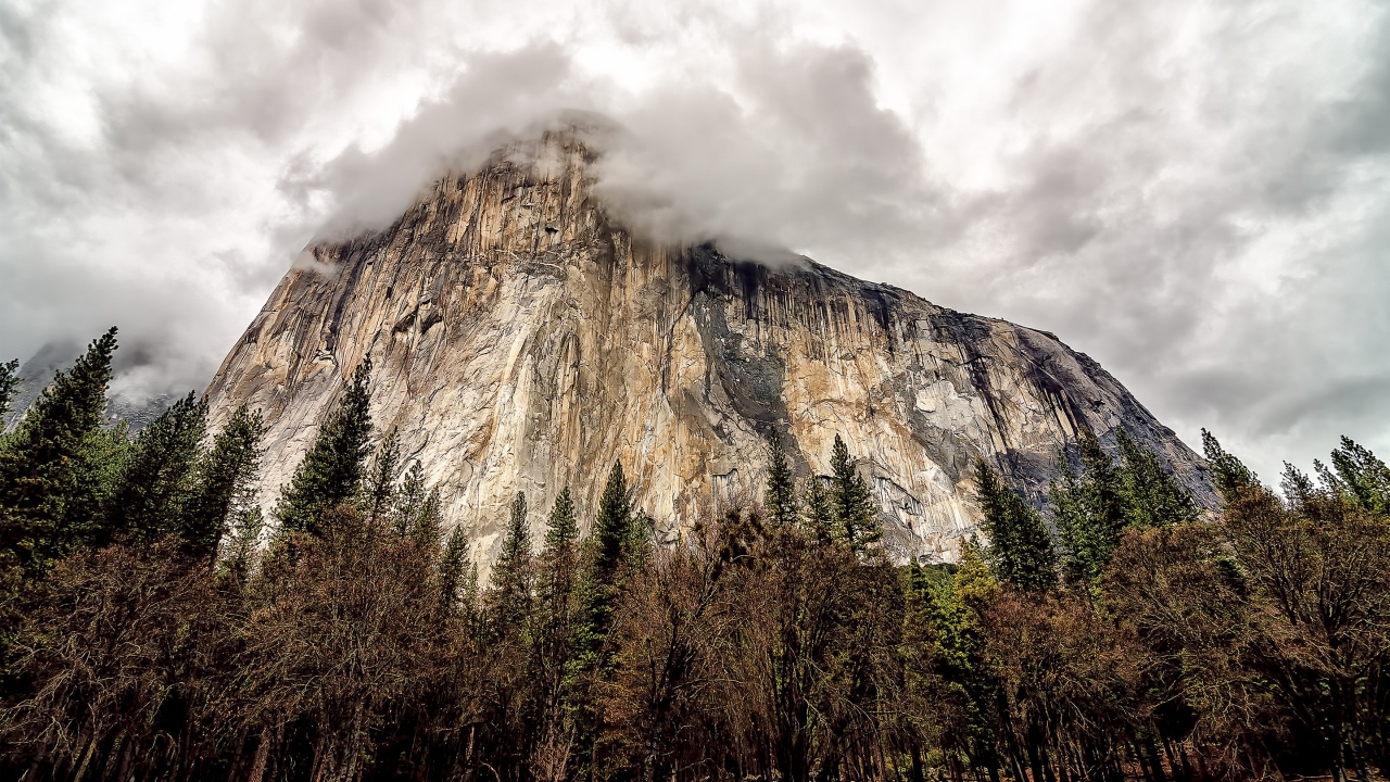 California Yosemite National Park View for 1280 x 720 HDTV 720p resolution