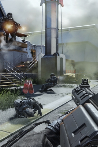 Call of Duty Advance Warfare for 320 x 480 iPhone resolution
