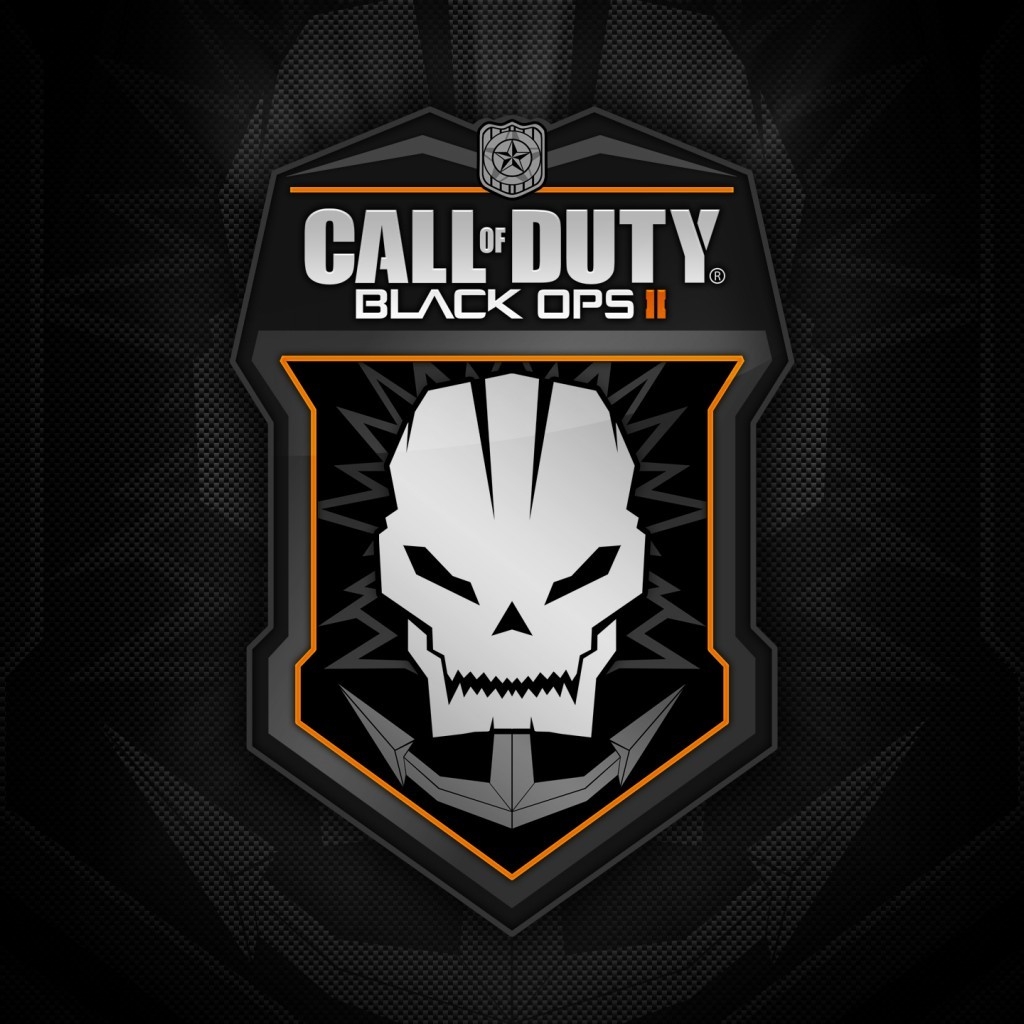 Call of Duty Black Ops 2 Logo for 1024 x 1024 iPad resolution