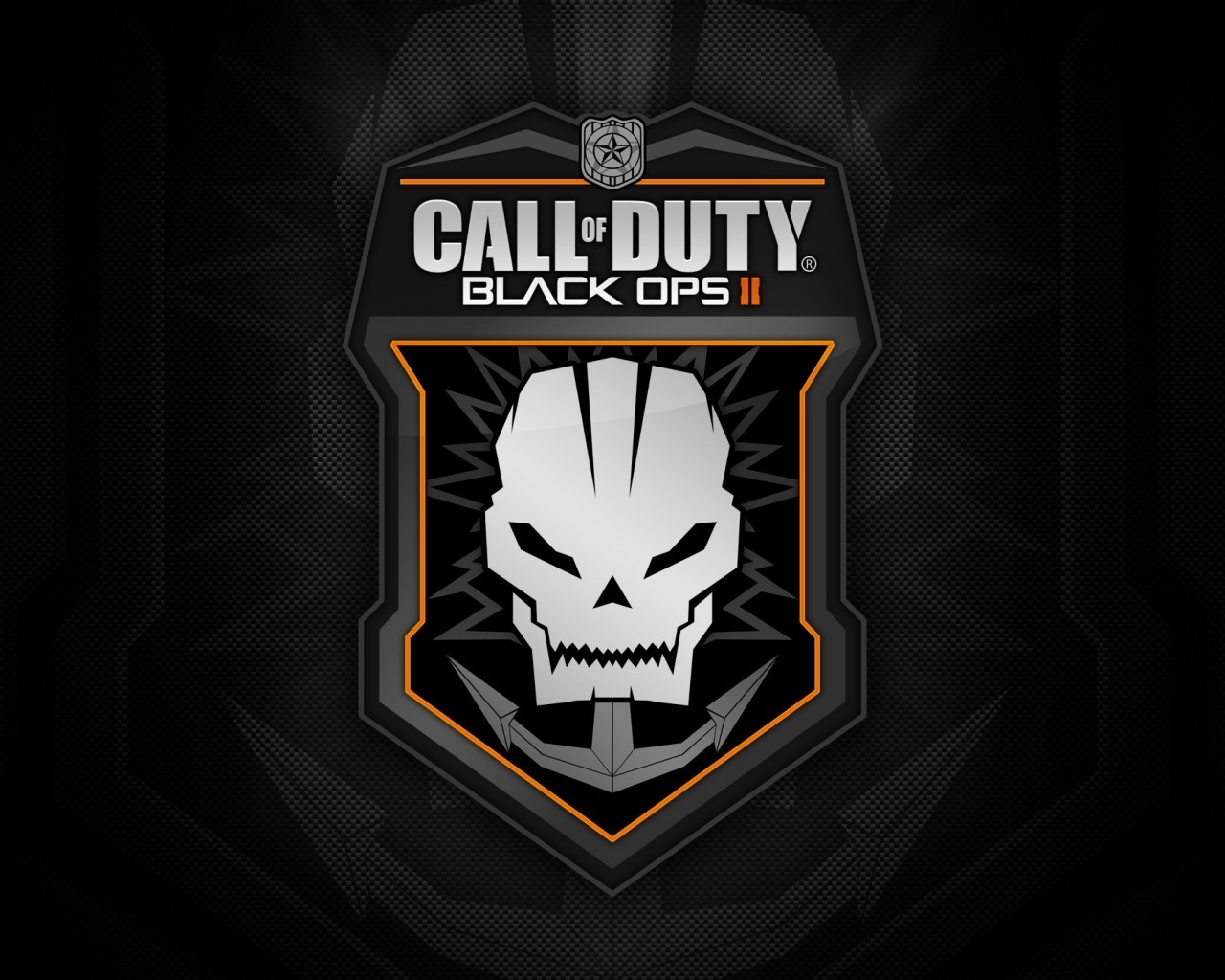 Call of Duty Black Ops 2 Logo for 1280 x 1024 resolution