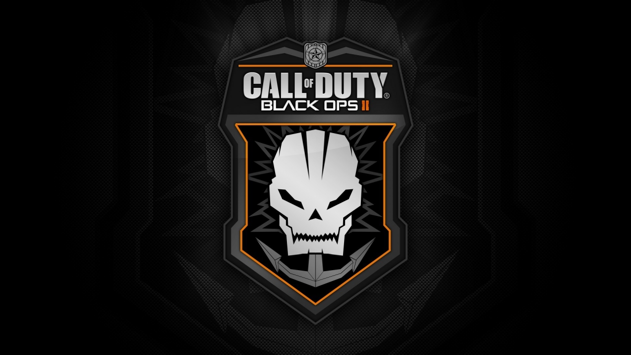 Call of Duty Black Ops 2 Logo for 1280 x 720 HDTV 720p resolution