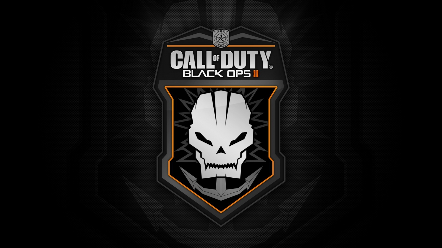 Call of Duty Black Ops 2 Logo for 1680 x 945 HDTV resolution