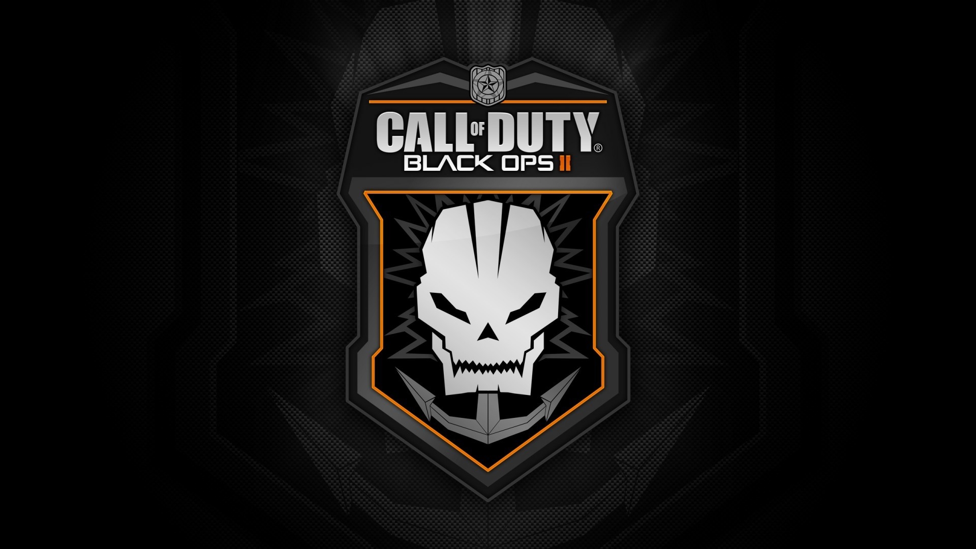 Call of Duty Black Ops 2 Logo for 1920 x 1080 HDTV 1080p resolution