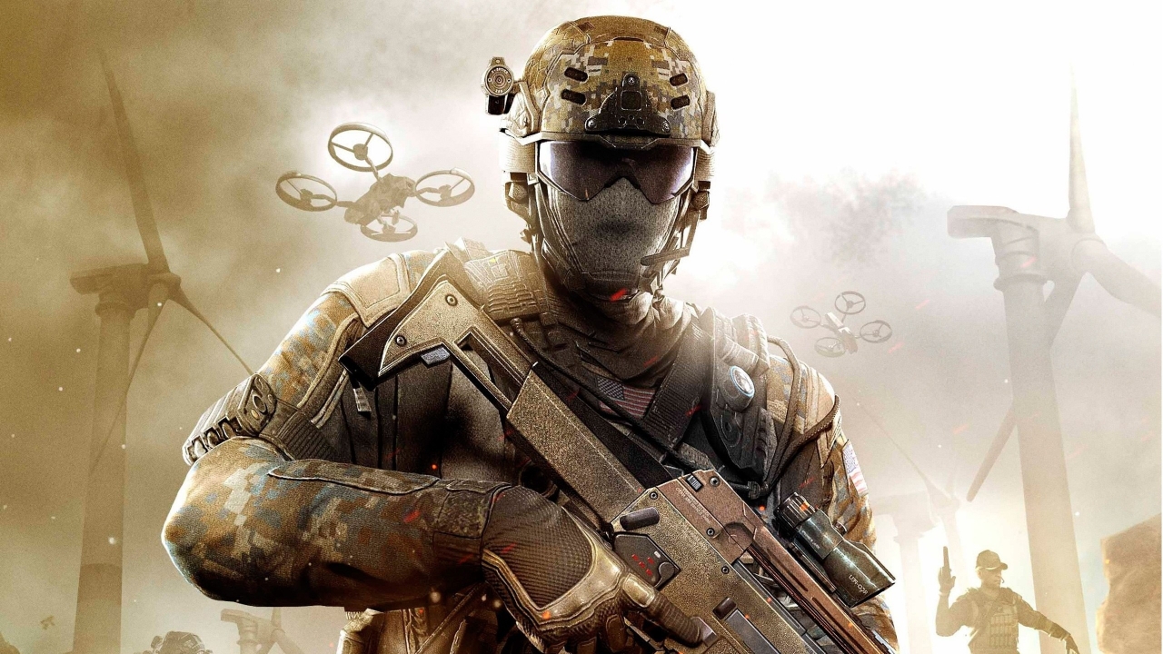 Call of Duty Black Ops 2 Soldier for 1280 x 720 HDTV 720p resolution