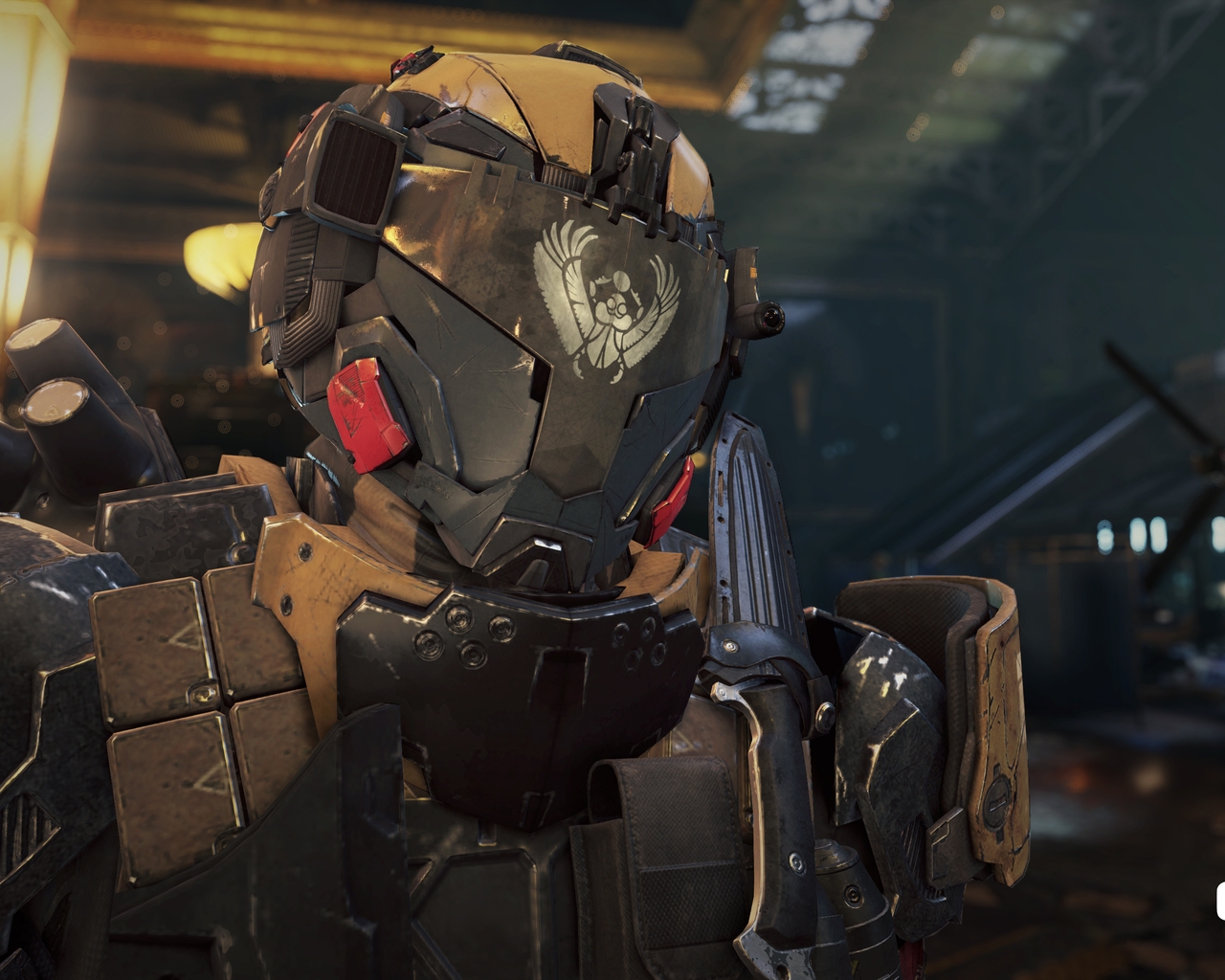 Call of Duty Black Ops 3 Ramses Station Armored Guard for 1280 x 1024 resolution