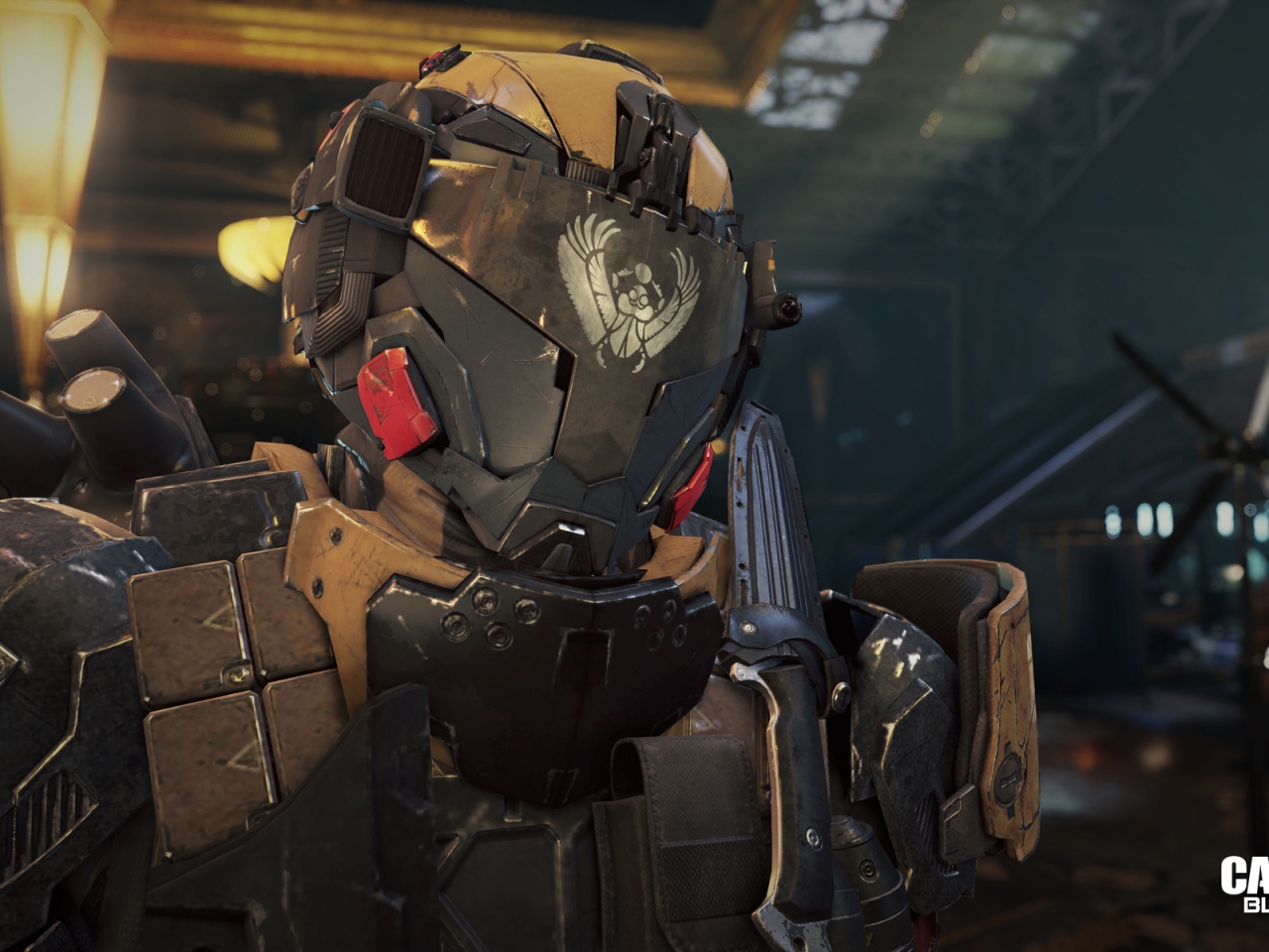 Call of Duty Black Ops 3 Ramses Station Armored Guard for 1280 x 960 resolution