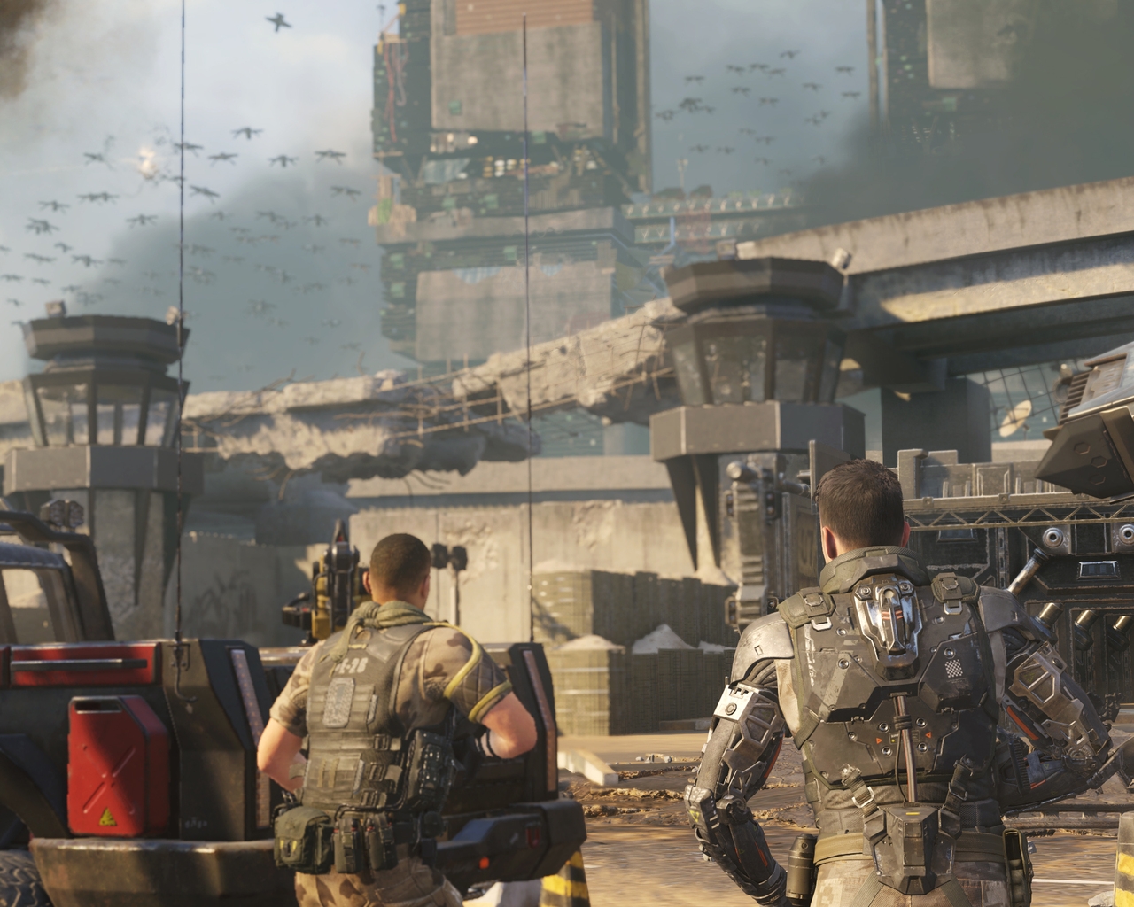 Call of Duty Black Ops 3 Ramses Station Under Siege for 1280 x 1024 resolution