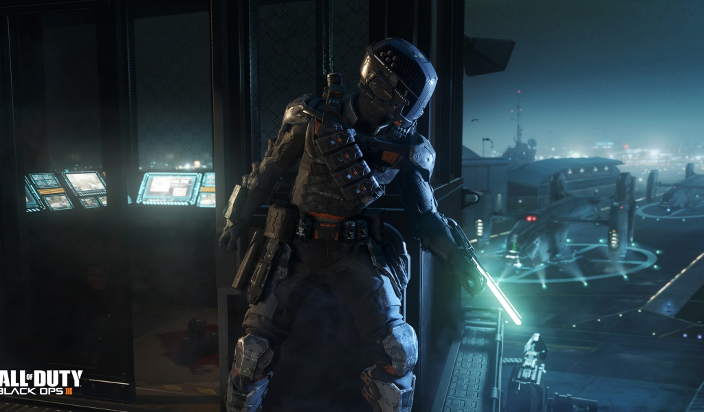 Call of Duty Black Ops 3 Specialist Spectre for 1024 x 600 widescreen resolution