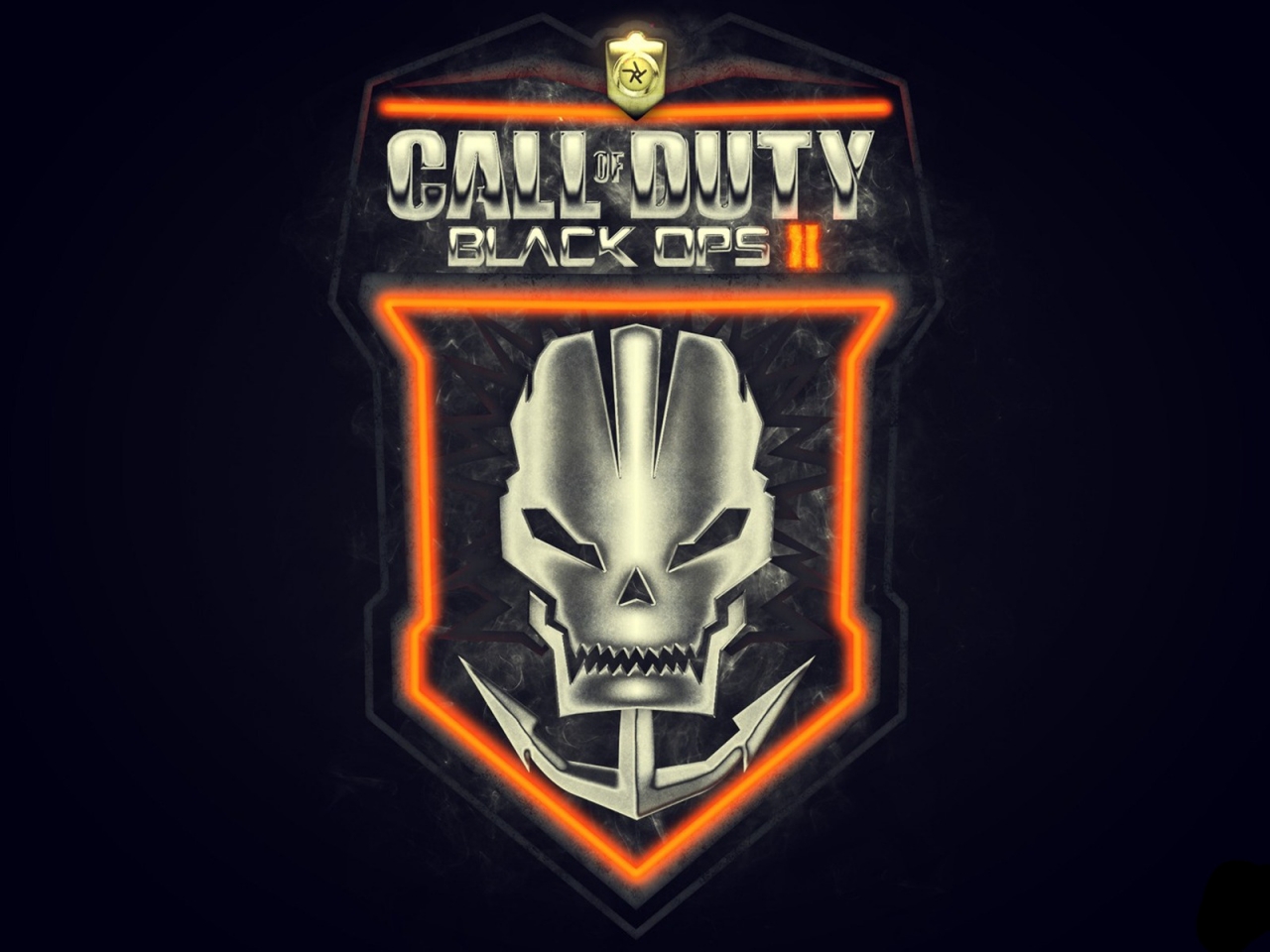 Call of Duty Black Ops II Logo for 1280 x 960 resolution
