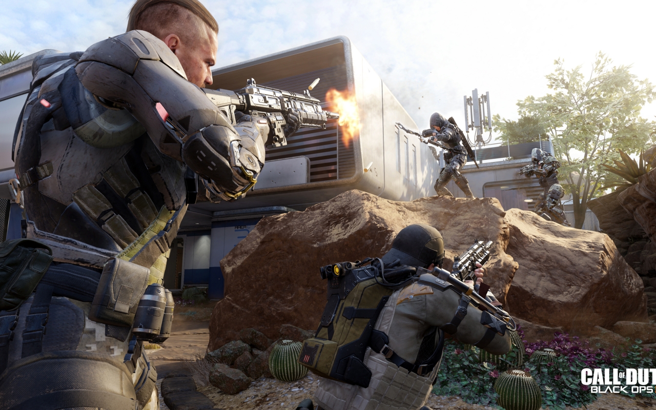 Call of Duty Black Ops III Fight for 1280 x 800 widescreen resolution