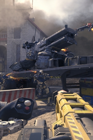 Call of Duty Black Ops III Robots for 320 x 480 iPhone resolution