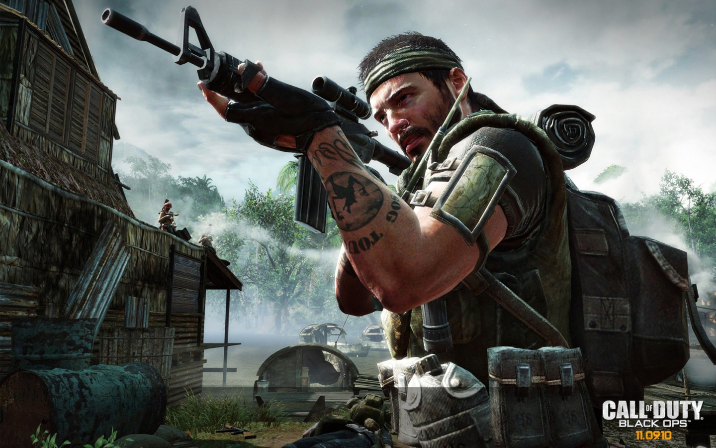 Call of Duty Black Ops Soldier for 1440 x 900 widescreen resolution