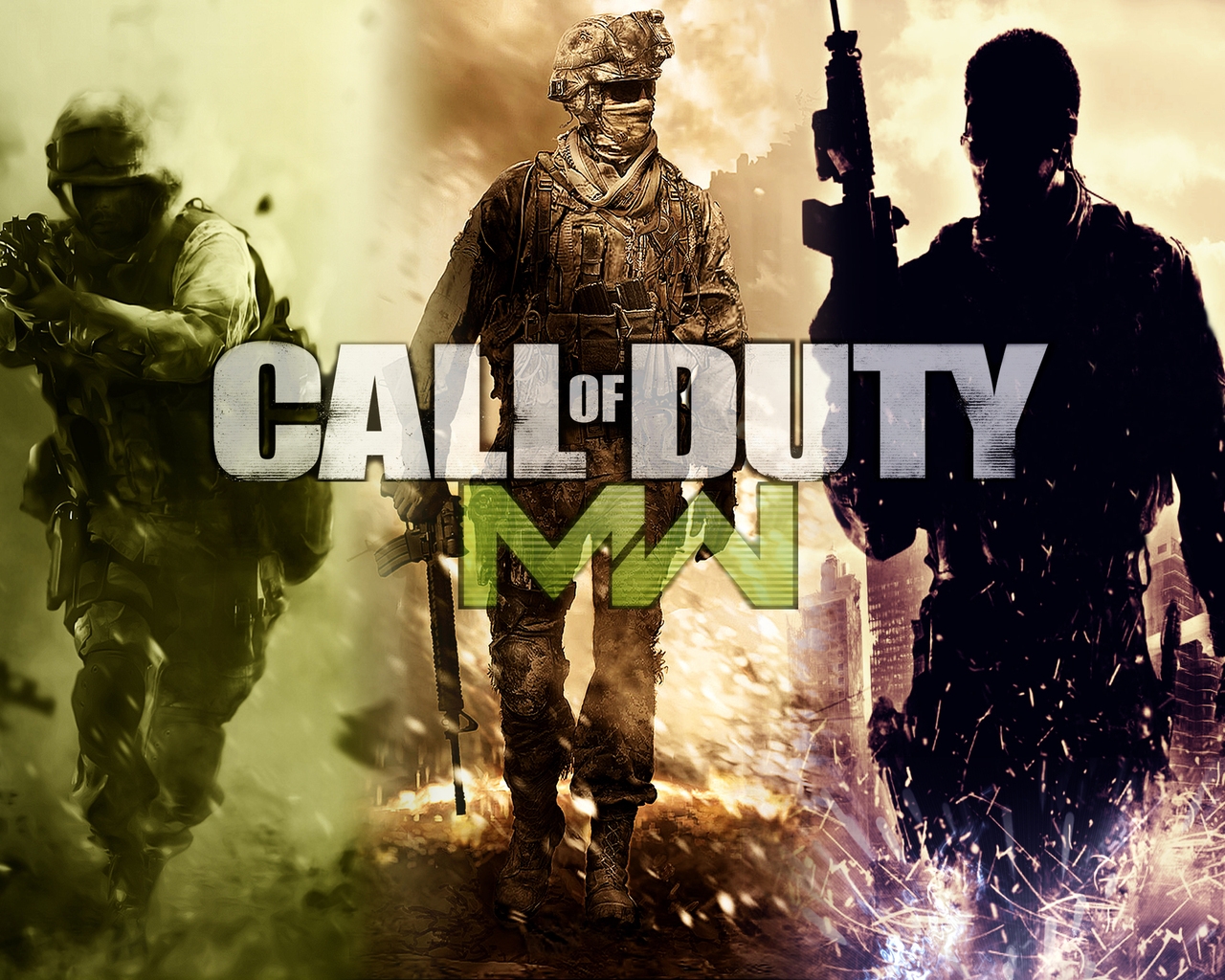 Call of Duty Modern Warfare Poster for 1280 x 1024 resolution