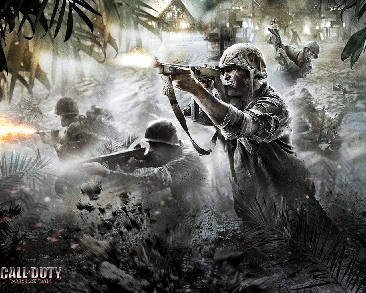 Call of Duty World at War for 1280 x 1024 resolution