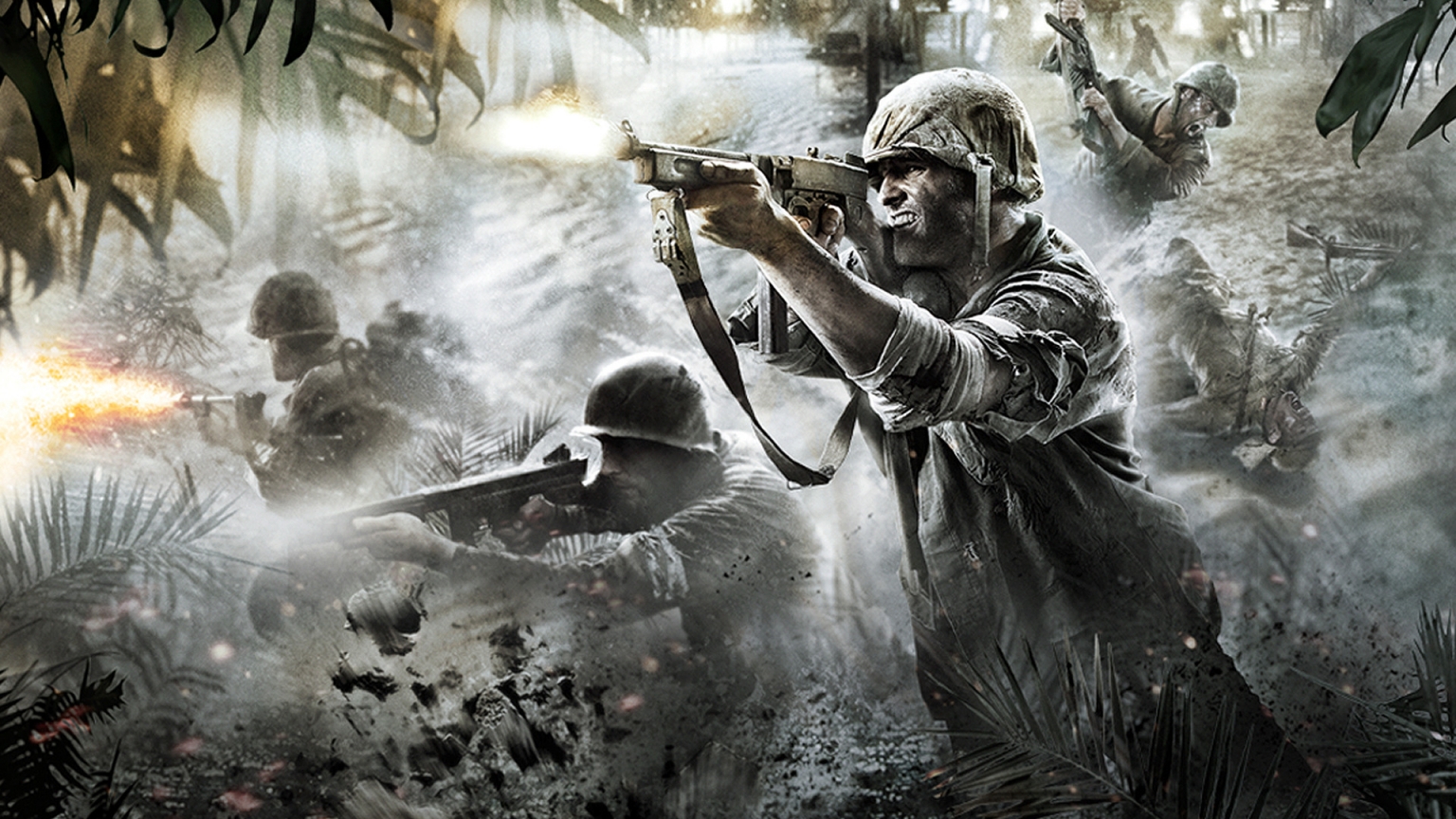 Call of Duty World at War for 1536 x 864 HDTV resolution